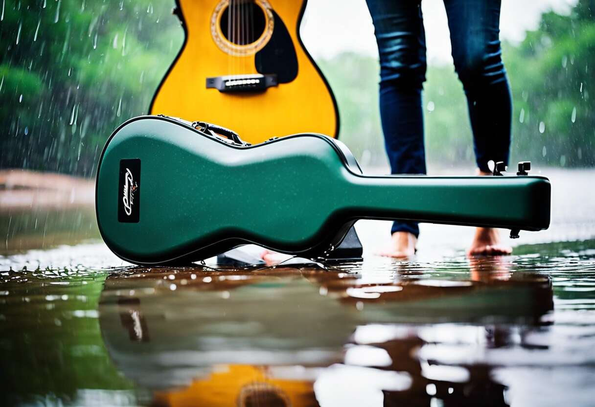 Comparatif des housses de guitare imperméables : restez au sec en toutes circonstances