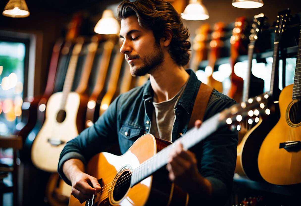 Les critères essentiels pour choisir sa guitare acoustique débutant