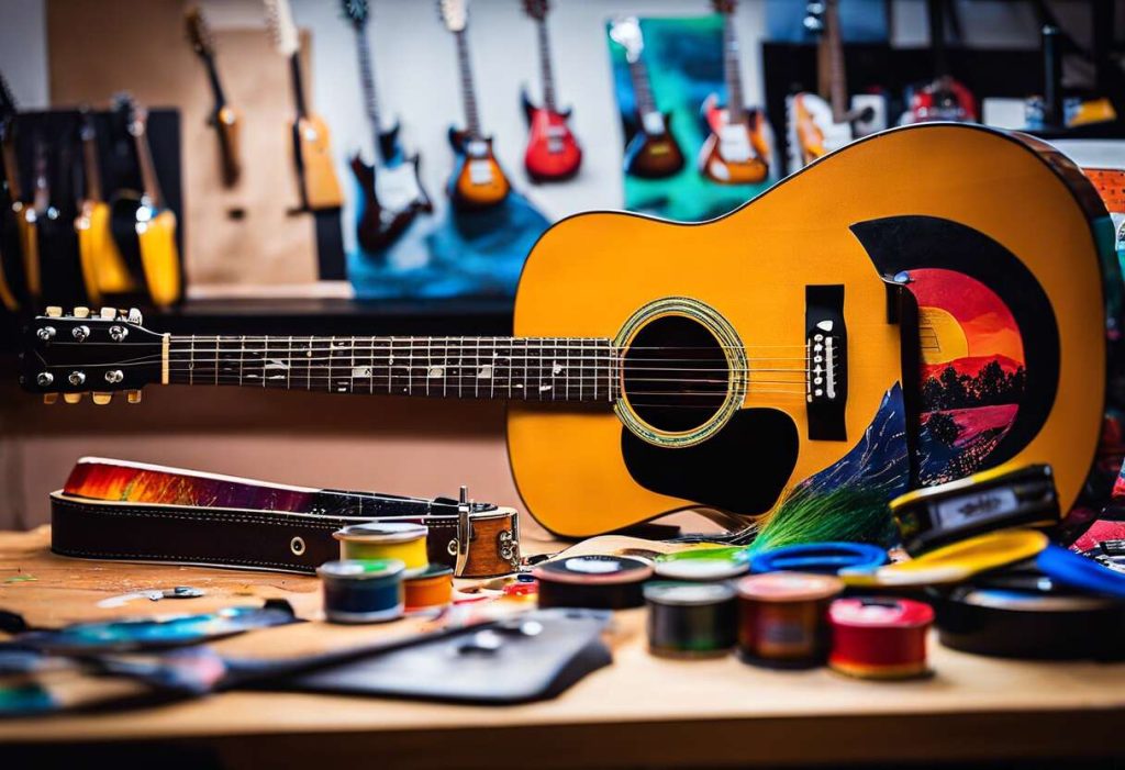 Customiser sa guitare acoustique : idées originales et tutoriels DIY