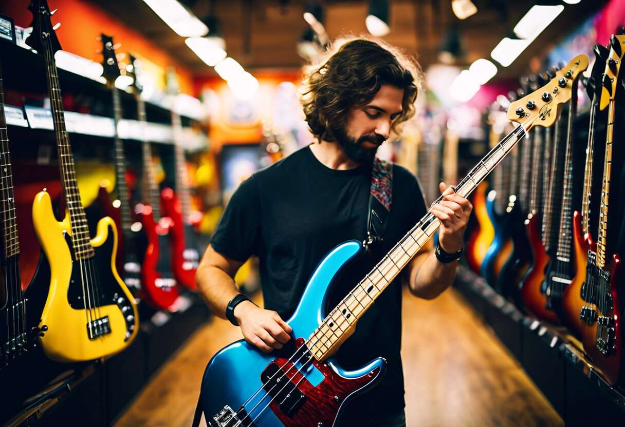 Découverte des basses électriques : choisir son premier instrument