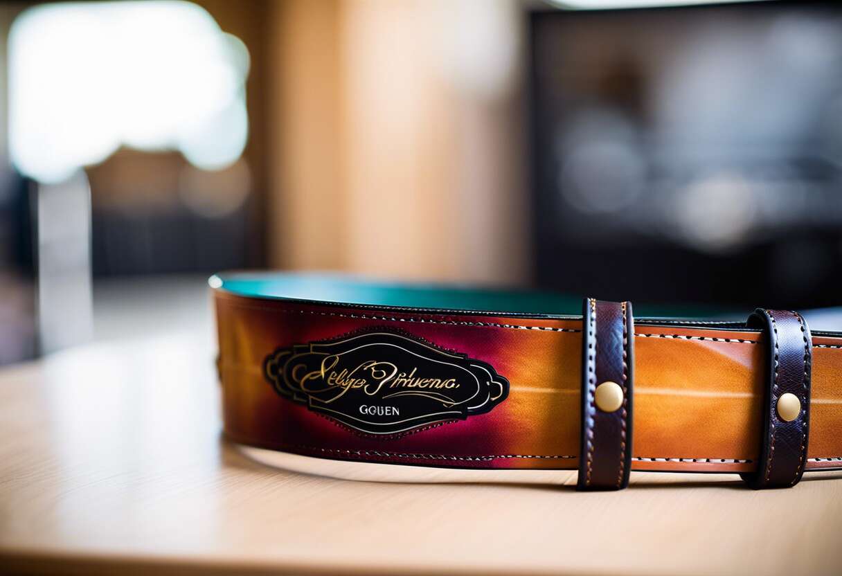 Personnaliser son style : allier esthétique et fonctionnalité dans sa sangle de guitare