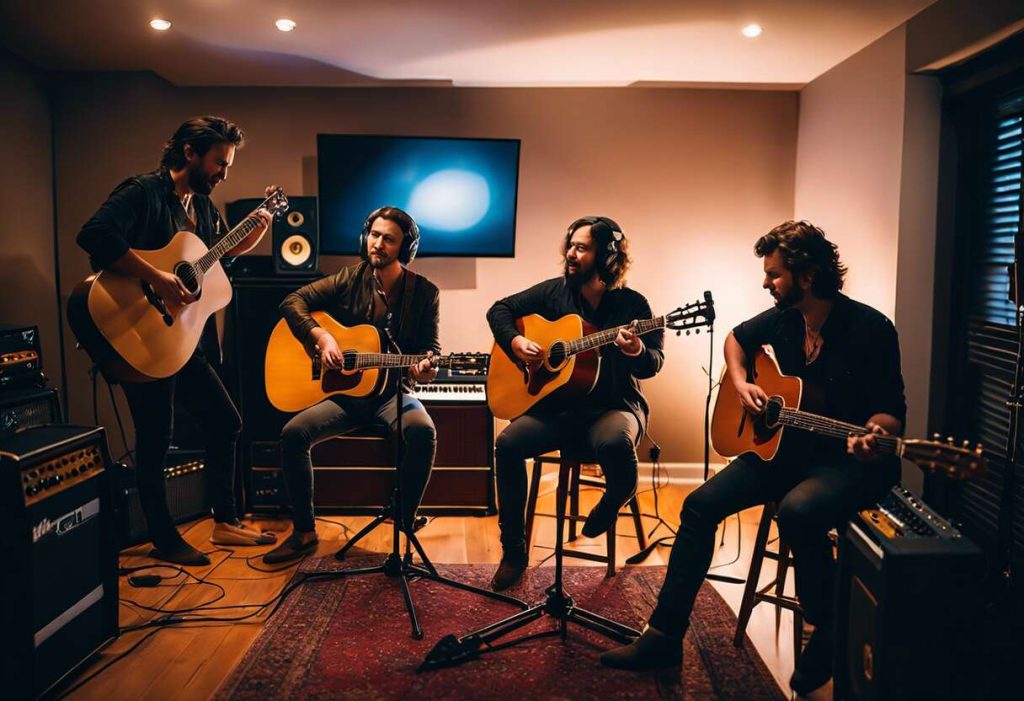 Astuces pour enregistrer une session live avec plusieurs guitaristes