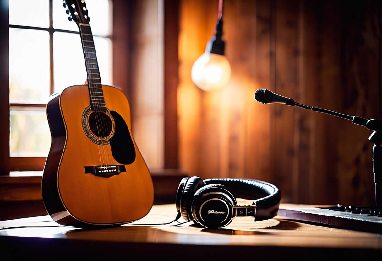 Techniques de double tracking pour une texture riche en guitare acoustique