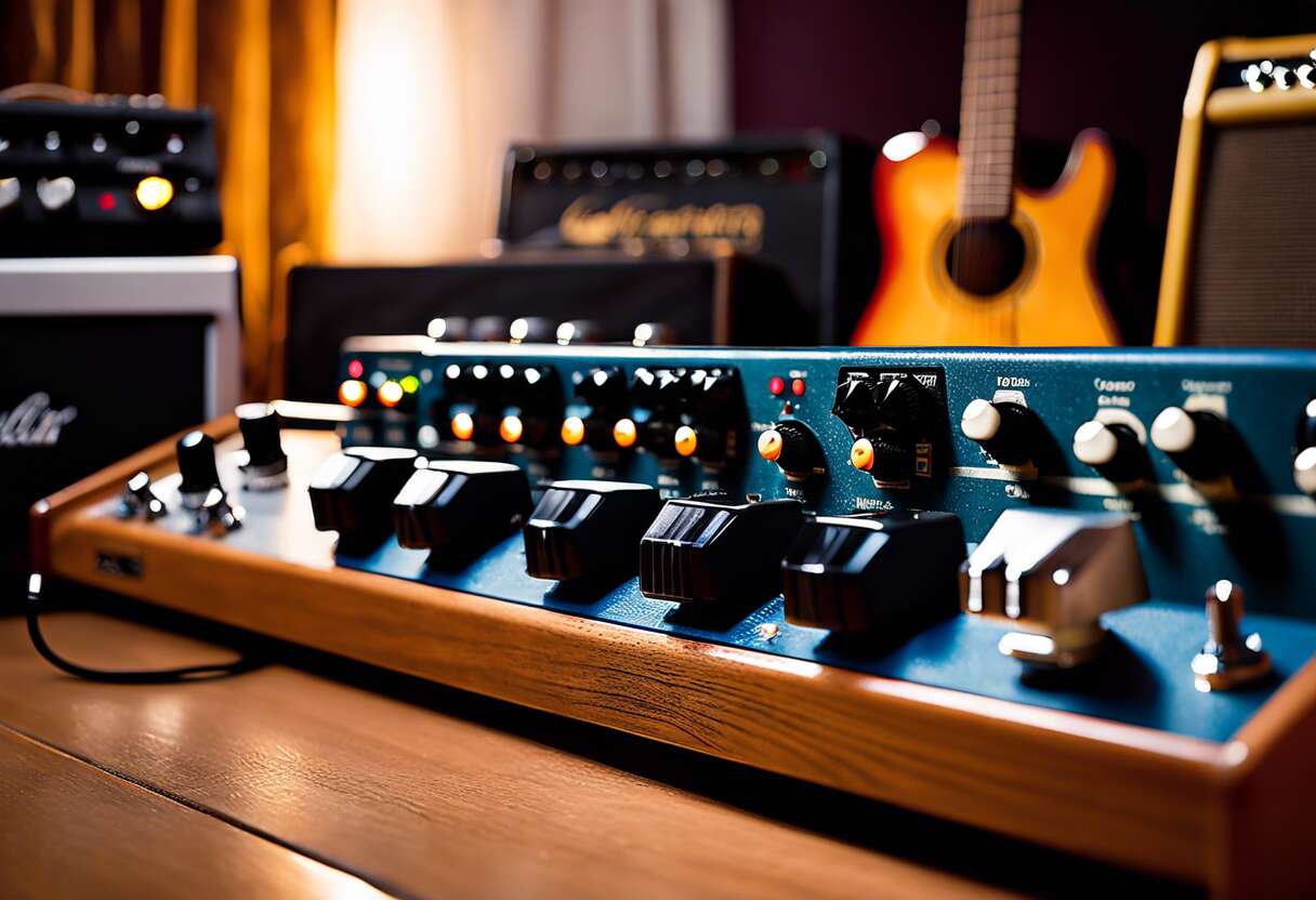 Comprendre et choisir les pédales d’effet pour un pedalboard optimal