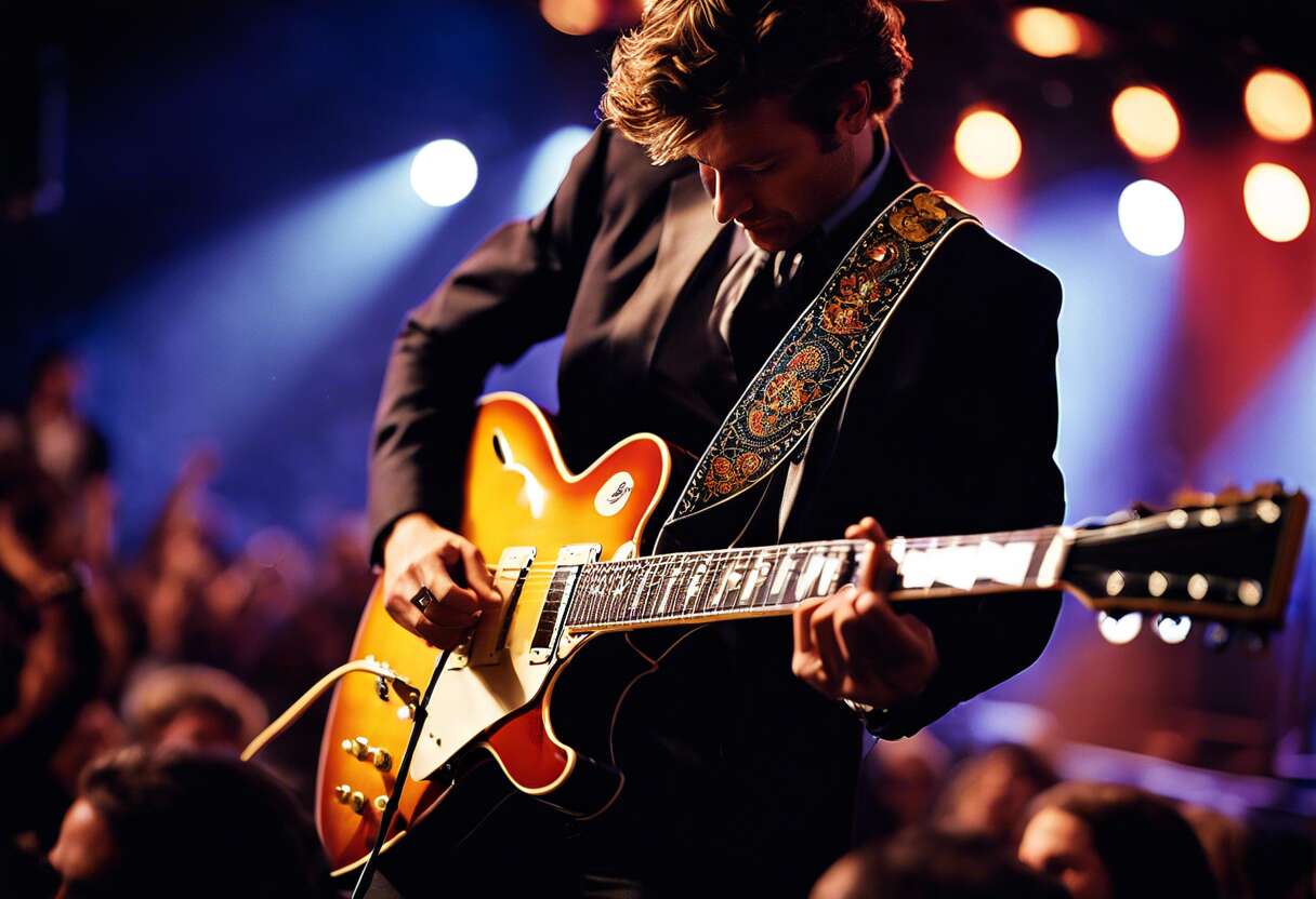 Sélection des meilleures marques de sangles pour guitaristes