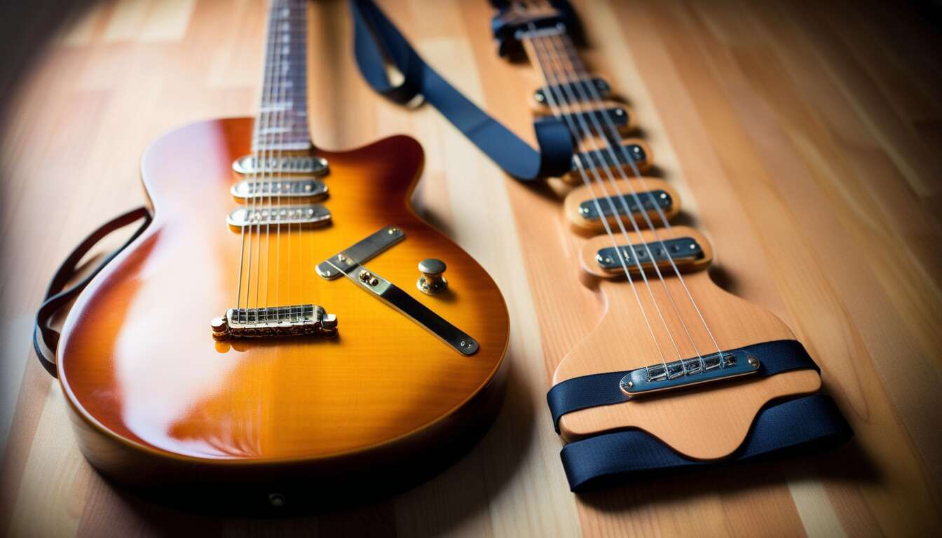 Innovation en matière de sangles pour guitares électriques et acoustiques