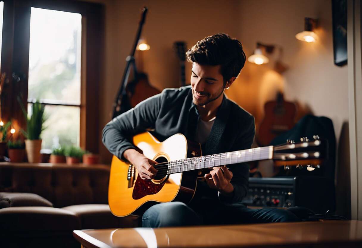 Supports de guitare : stabilité et accessibilité pour les novices