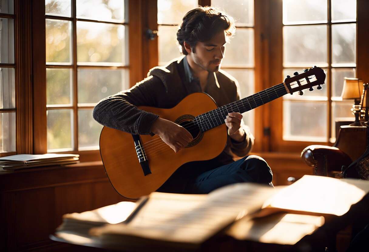 Construire un répertoire musical en tant que guitariste classique
