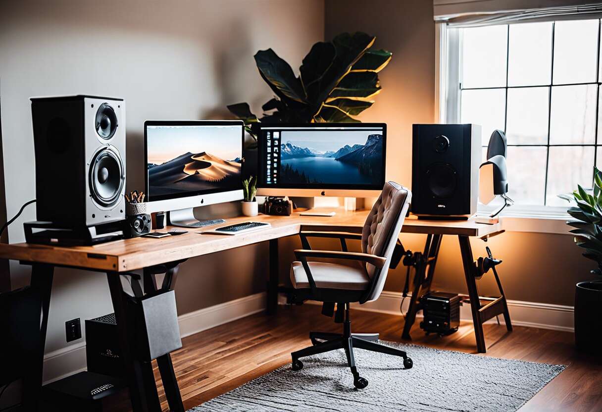 Définir l'espace idéal pour un home studio efficace