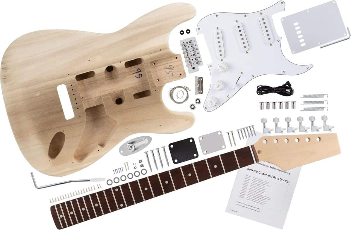 Avis Rocktile ST : le kit DIY pour construire sa guitare !