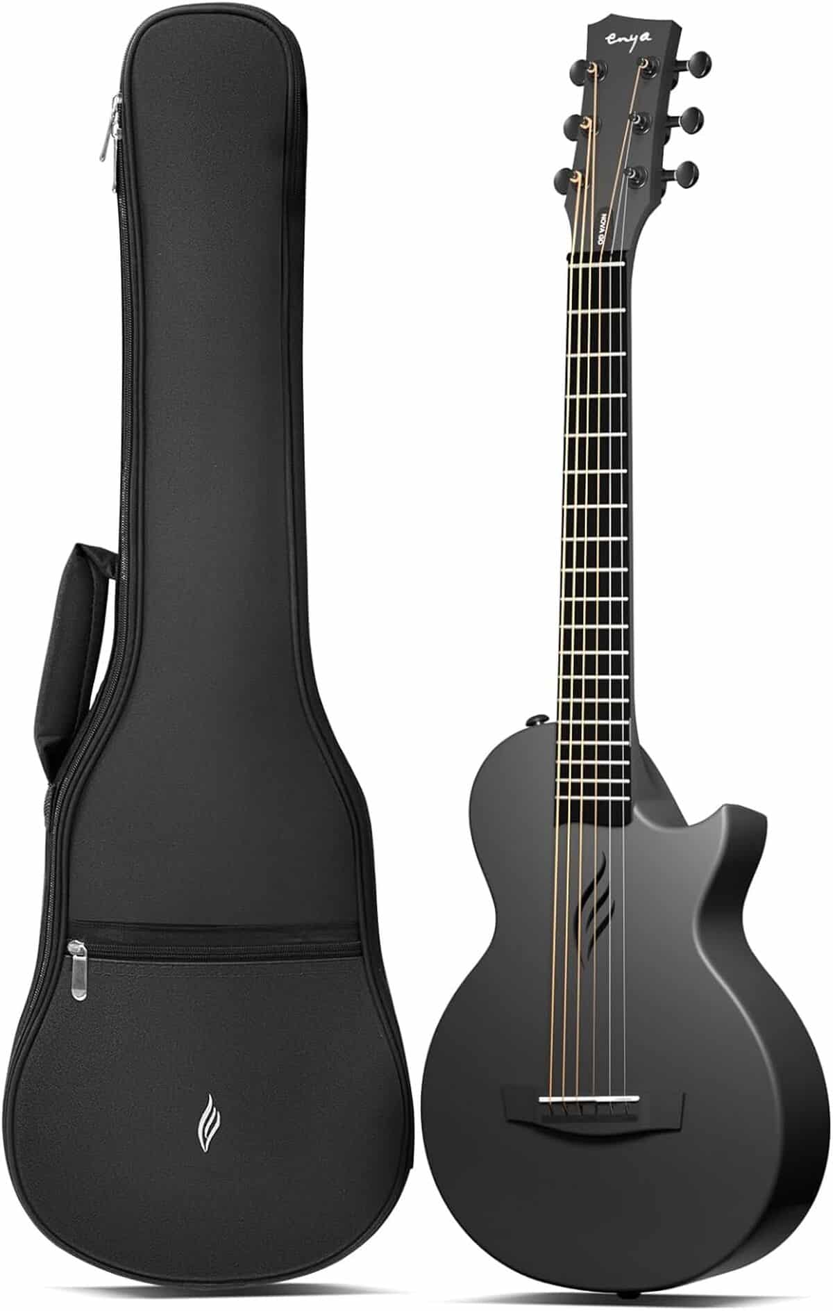 Enya Nova Go Mini : guitare Acoustique en Carbone 1/4 - Le Compagnon Idéal du Musicien Nomade