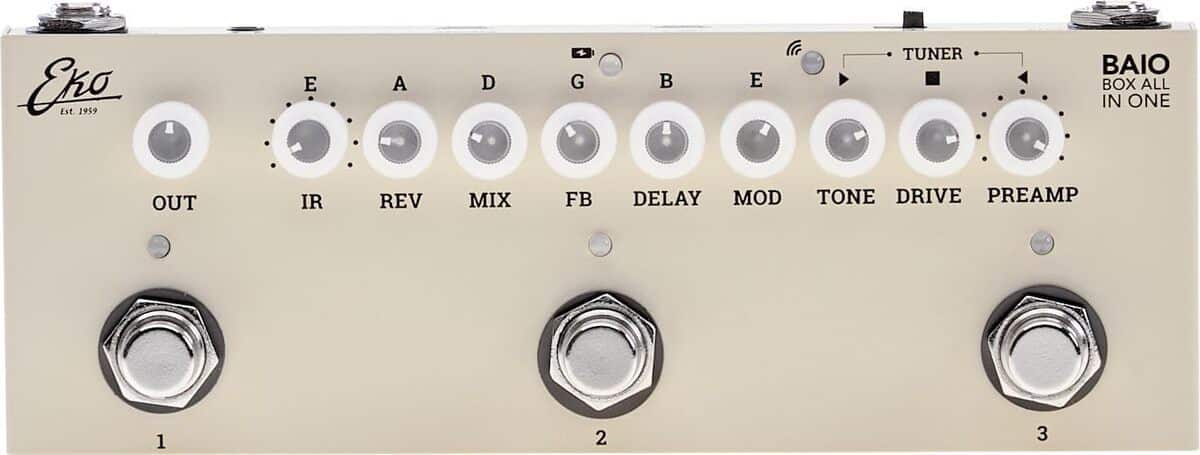 Test EKO Guitars : pédale multi-effet, l'avis tranché !
