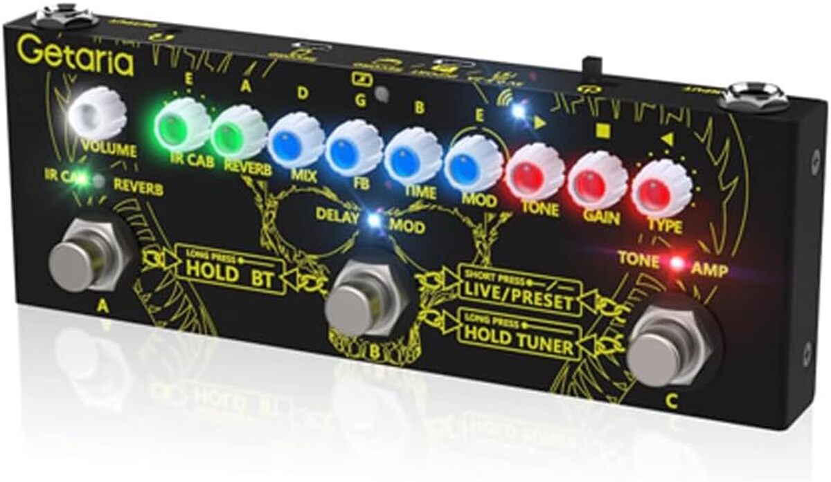 Test Getaria : la pédale multi-effets guitare tout-en-un