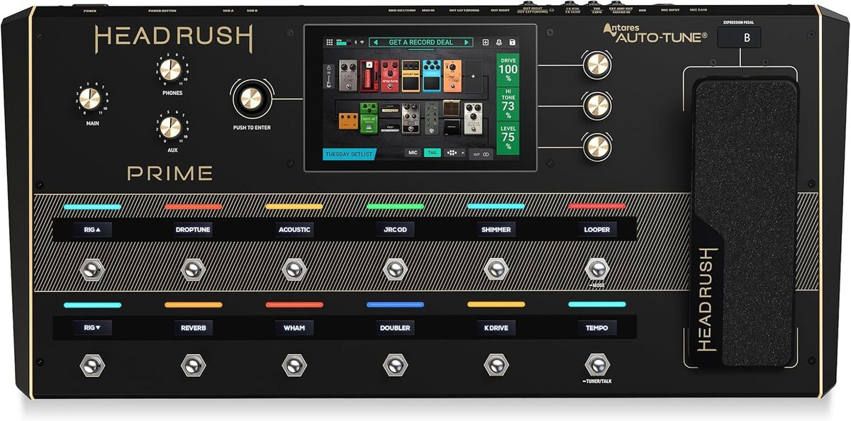 Test HeadRush Prime : la Révolution Multi-Effets Guitare et Voix
