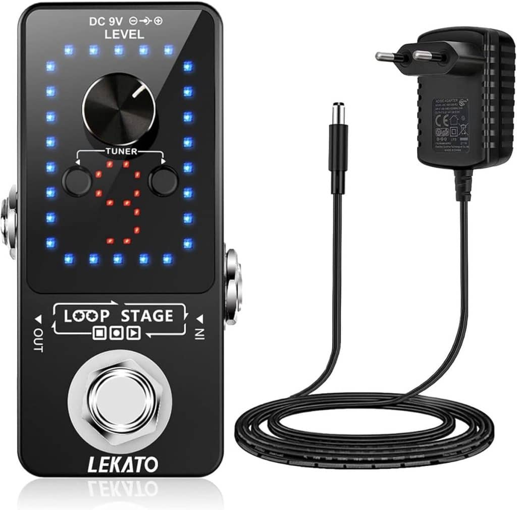 Test Pédale Looper LEKATO : 9 Boucles et Accordeur Intégré