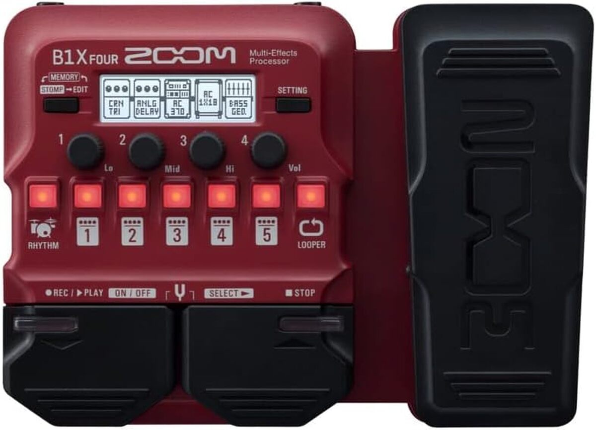 Test Zoom B1X FOUR : la pédale qui révolutionne votre basse !