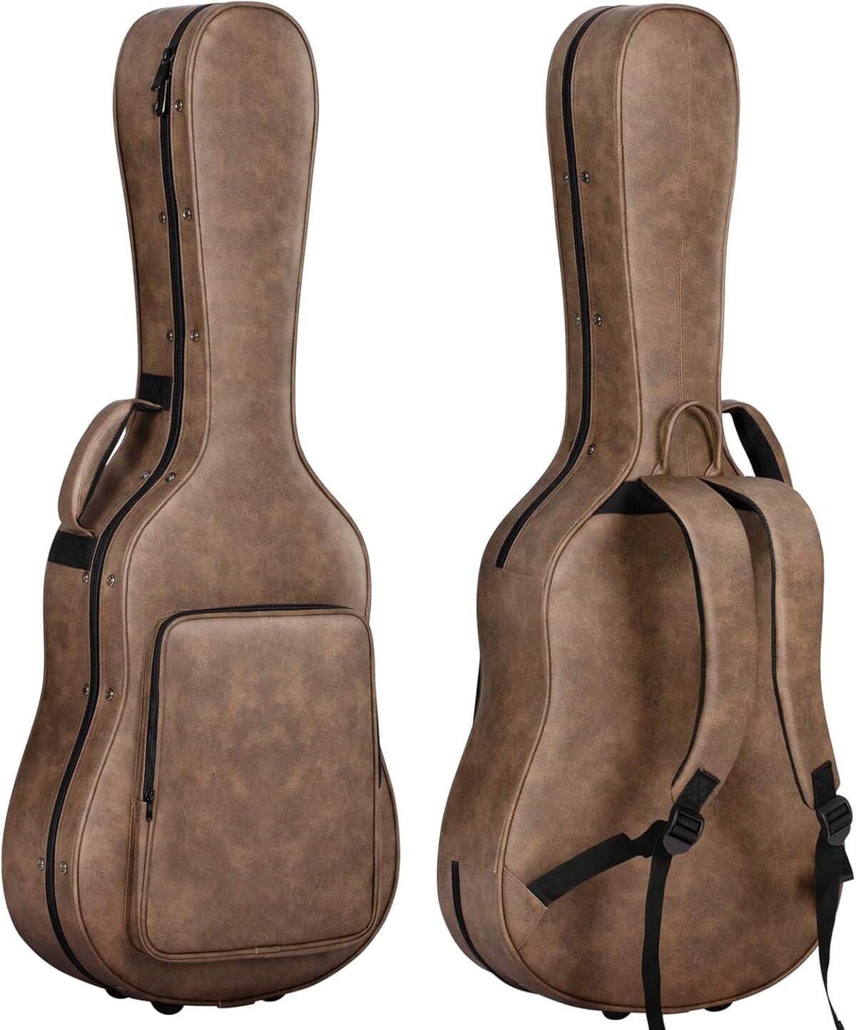 Test de l'étui rigide Cahaya pour guitare acoustique : praticité assurée