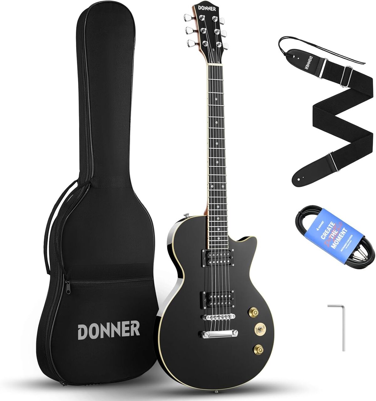 Test : donner Pack guitare électrique LP 39 pouces