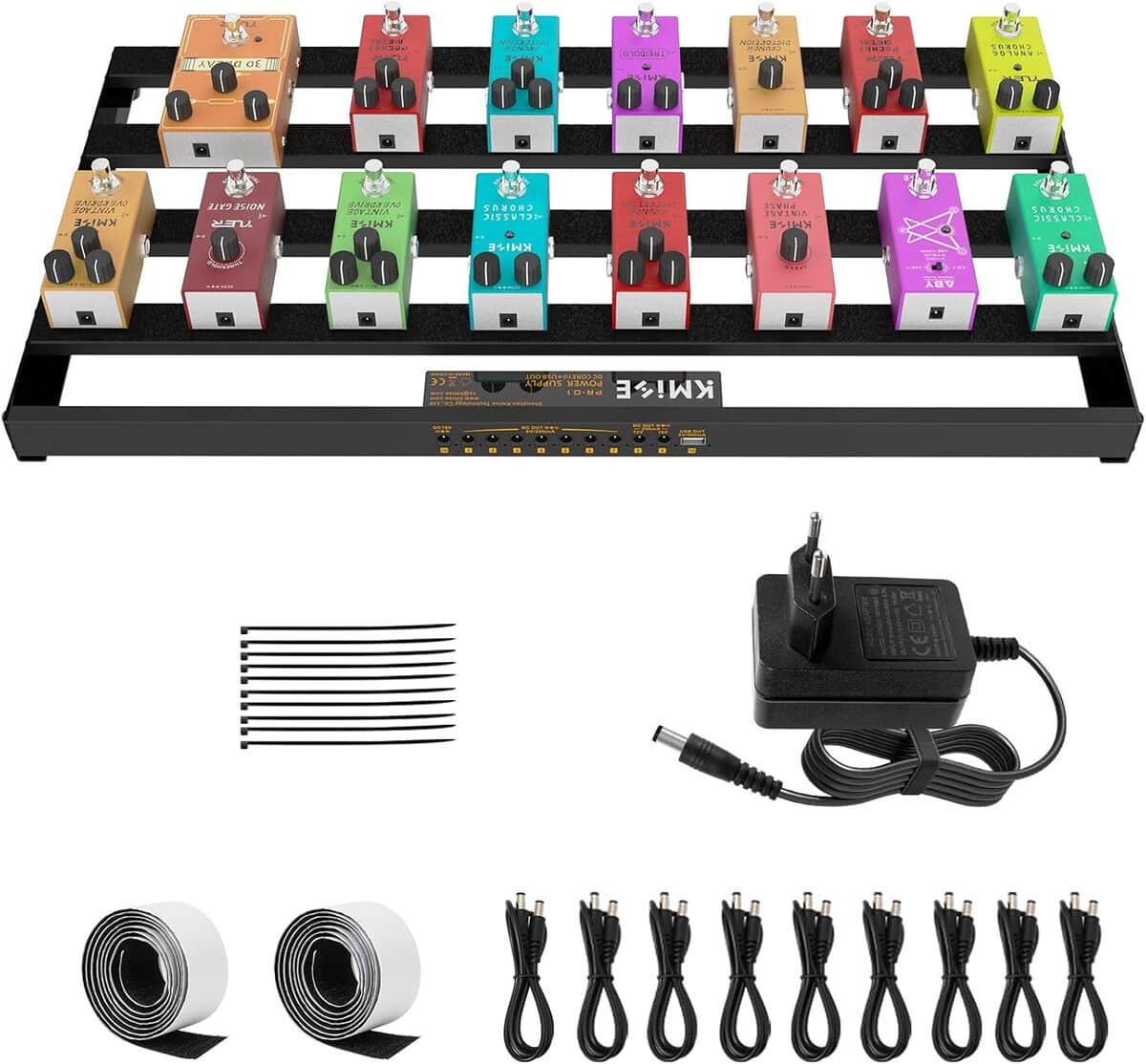 Test du pedalboard Kmise : la solution ultime pour vos effets guitare