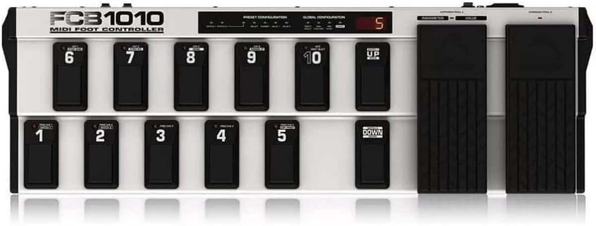 Test du pédalier midi Behringer Fcb1010 : performance et polyvalence