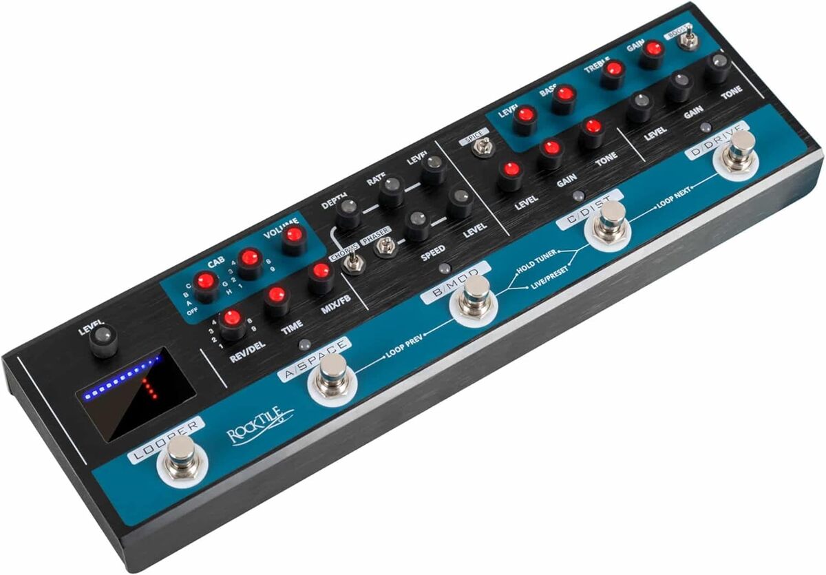 Test du pédalier Rocktile MRC-90-LOOP pour guitare