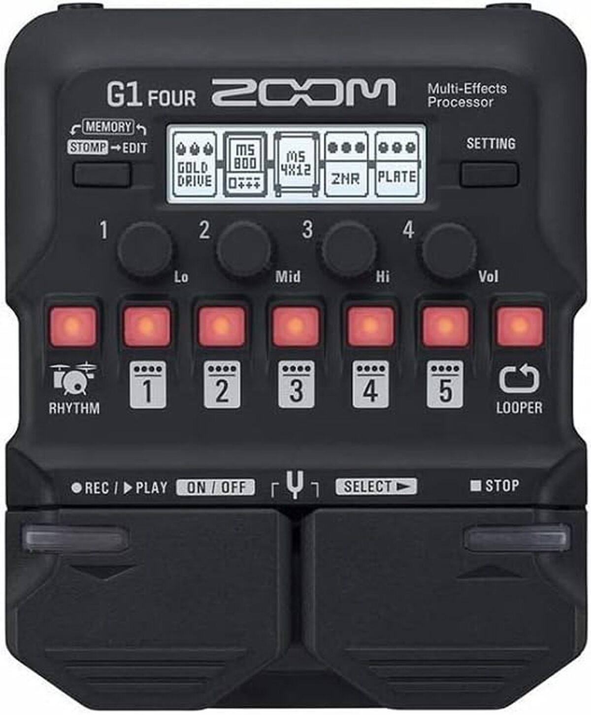 Test du Zoom G1 FOUR : du multieffet à la hauteur ?