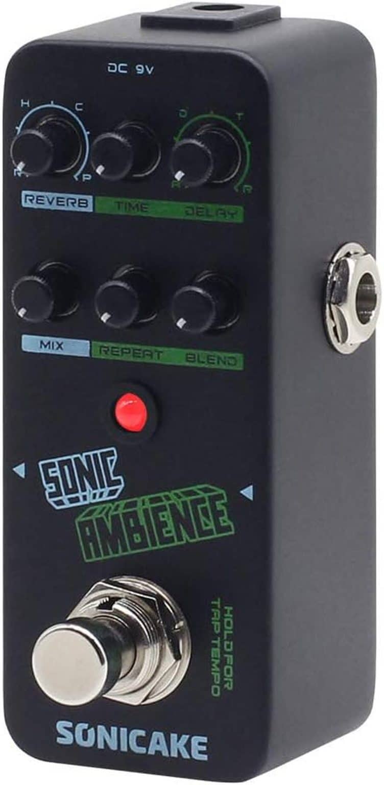 SONICAKE 20 Toppers Footswitch Transparent 10 Mm – Pour Pédales Effets Guitare LED Halo