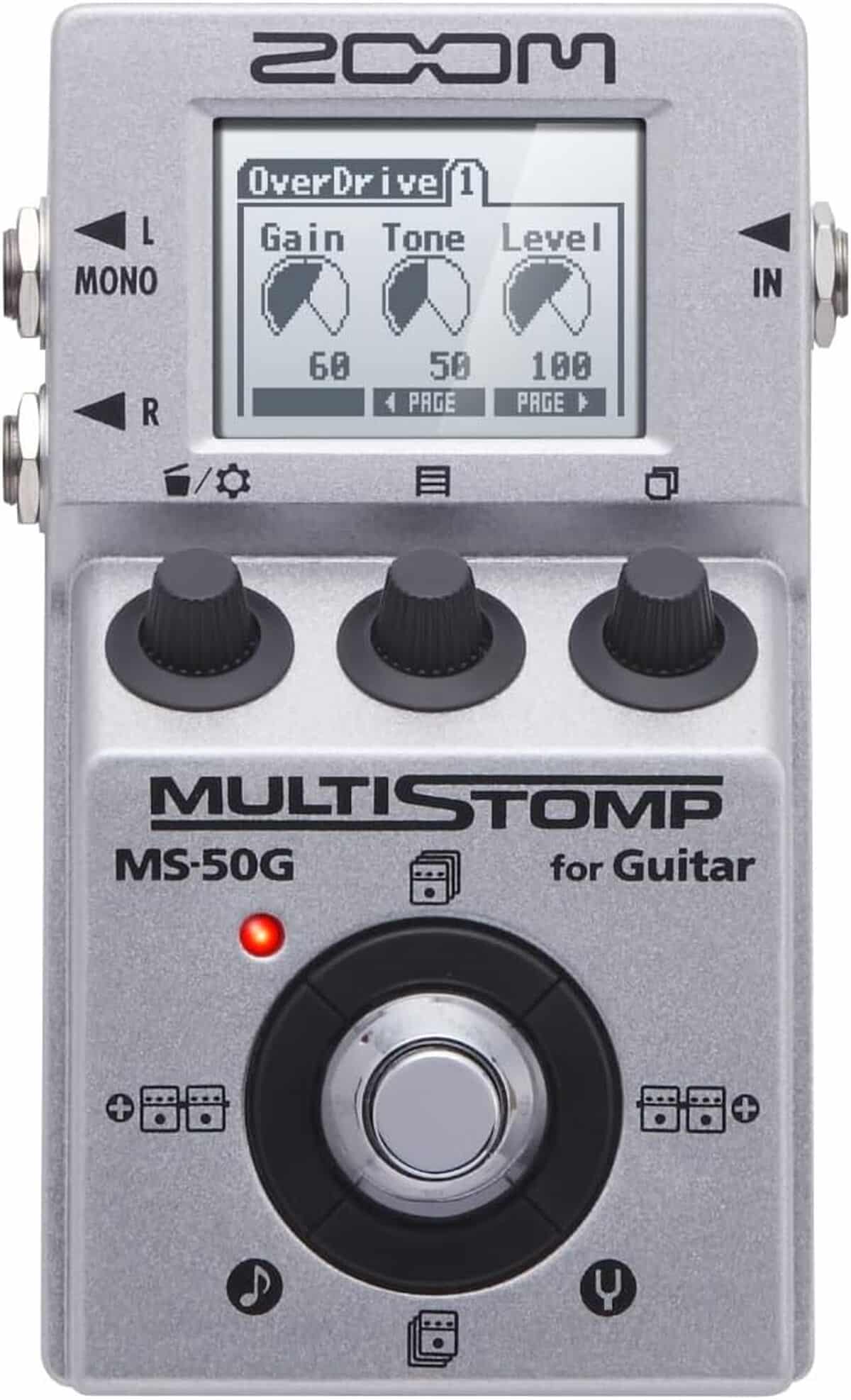 Test : zoom MS-50G, la pédale multi-effets qui change tout