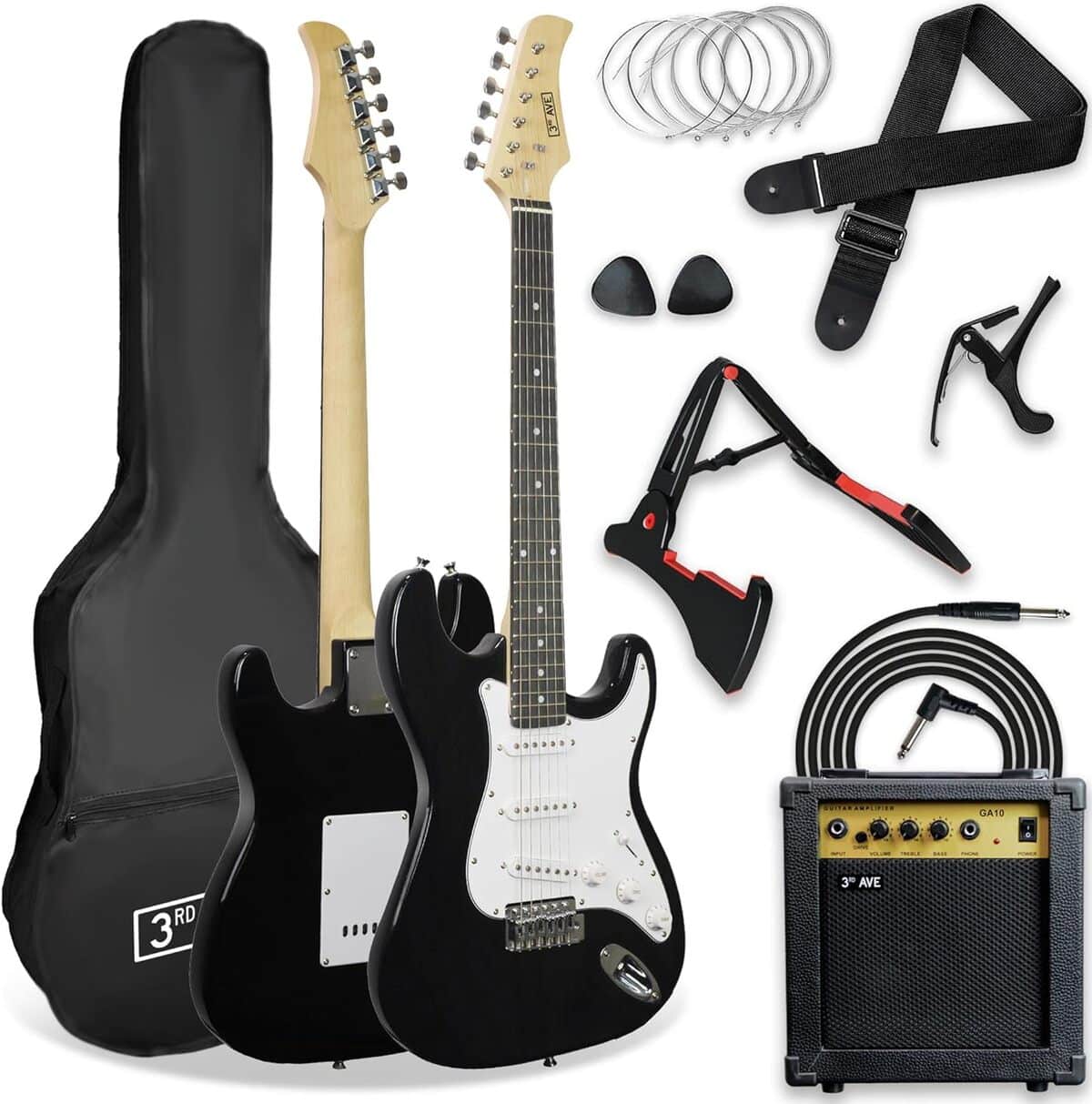 Test de la guitare électrique 3rd Avenue XF Pack : que vaut-elle ?