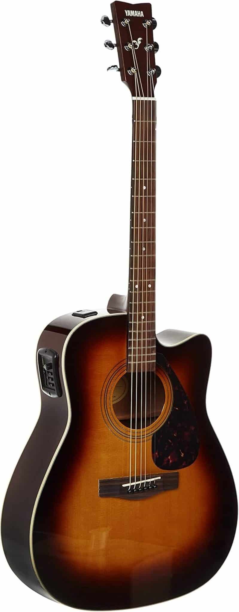 Test de la guitare électro-acoustique Yamaha FX370CTBS