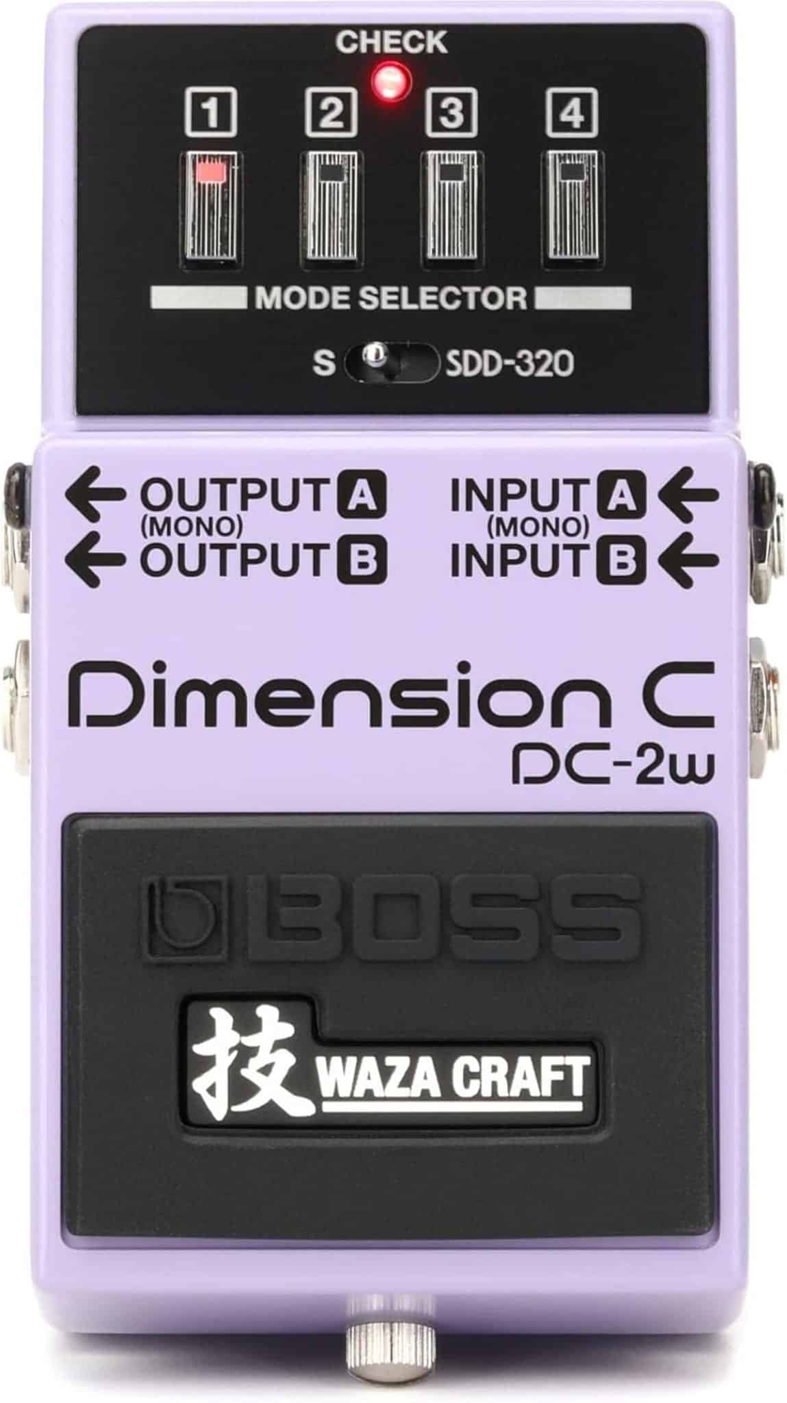 Test de la pédale BOSS DC-2W Waza Craft : l'expérience Dimension authentique