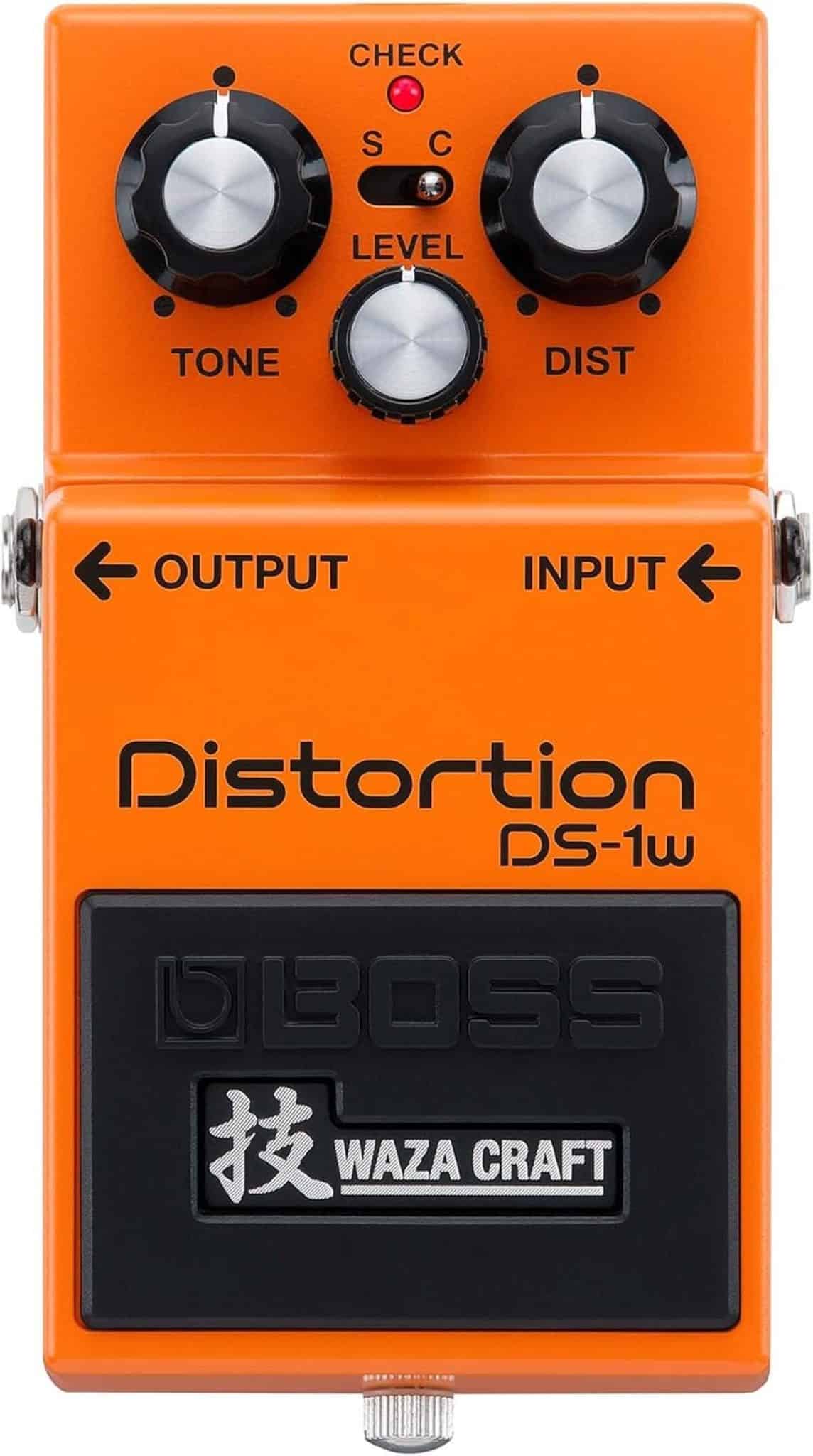 Test : pédale de distorsion DS-1W Waza Craft BOSS, le son légendaire revisité