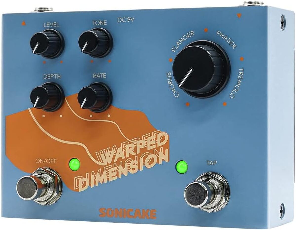 Test : pédale Sonikake Warped Dimension, 4 effets en un