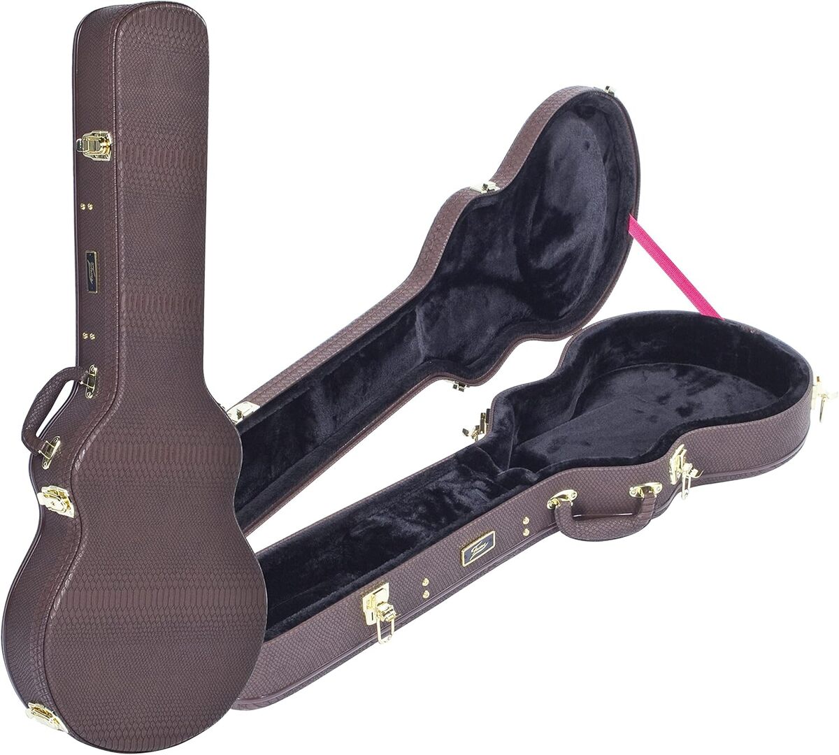 Test de l'étui guitare Fame Hard-Case Snakeskin