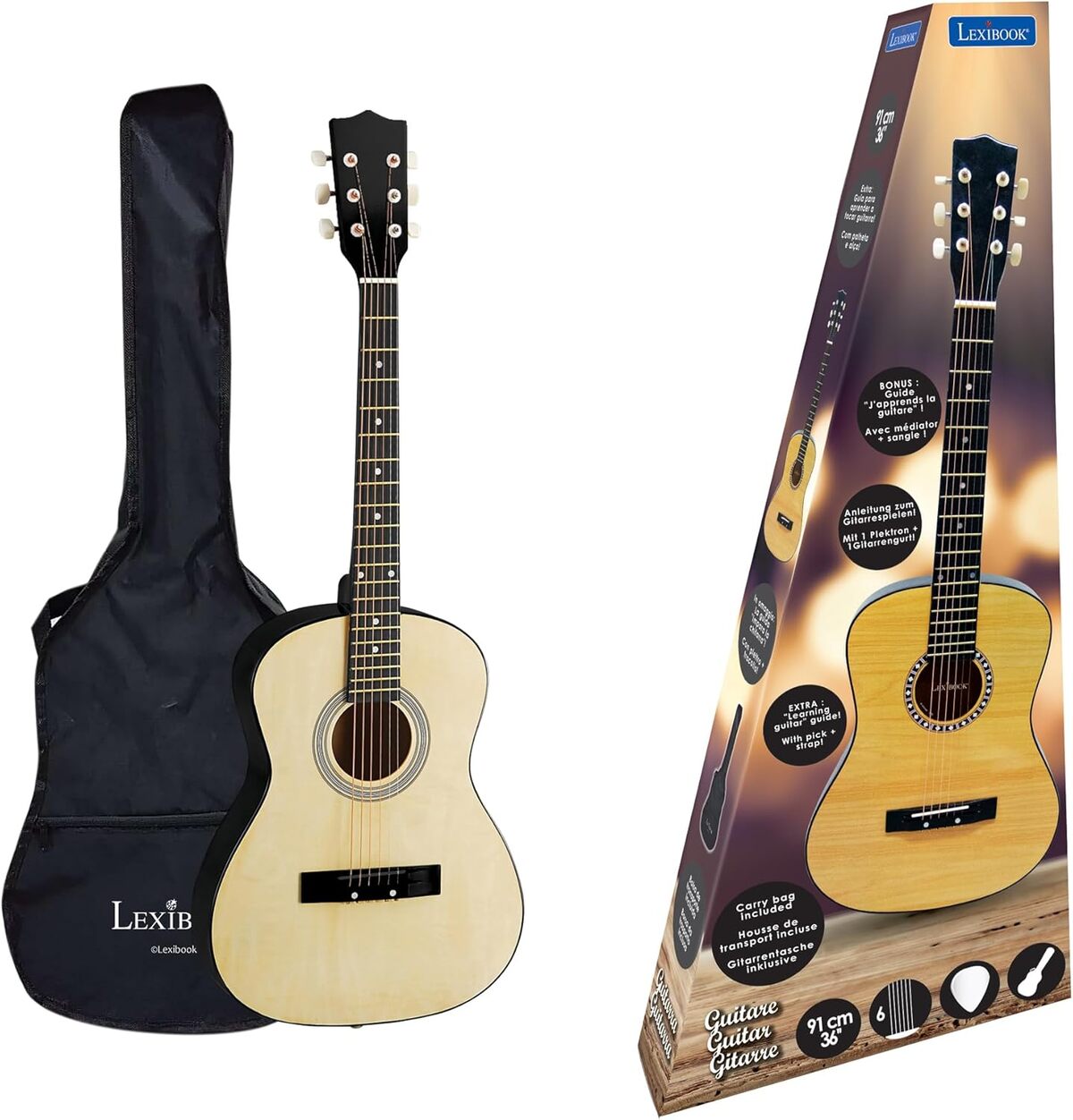 Test guitare acoustique Lexibook K2200 : notre verdict