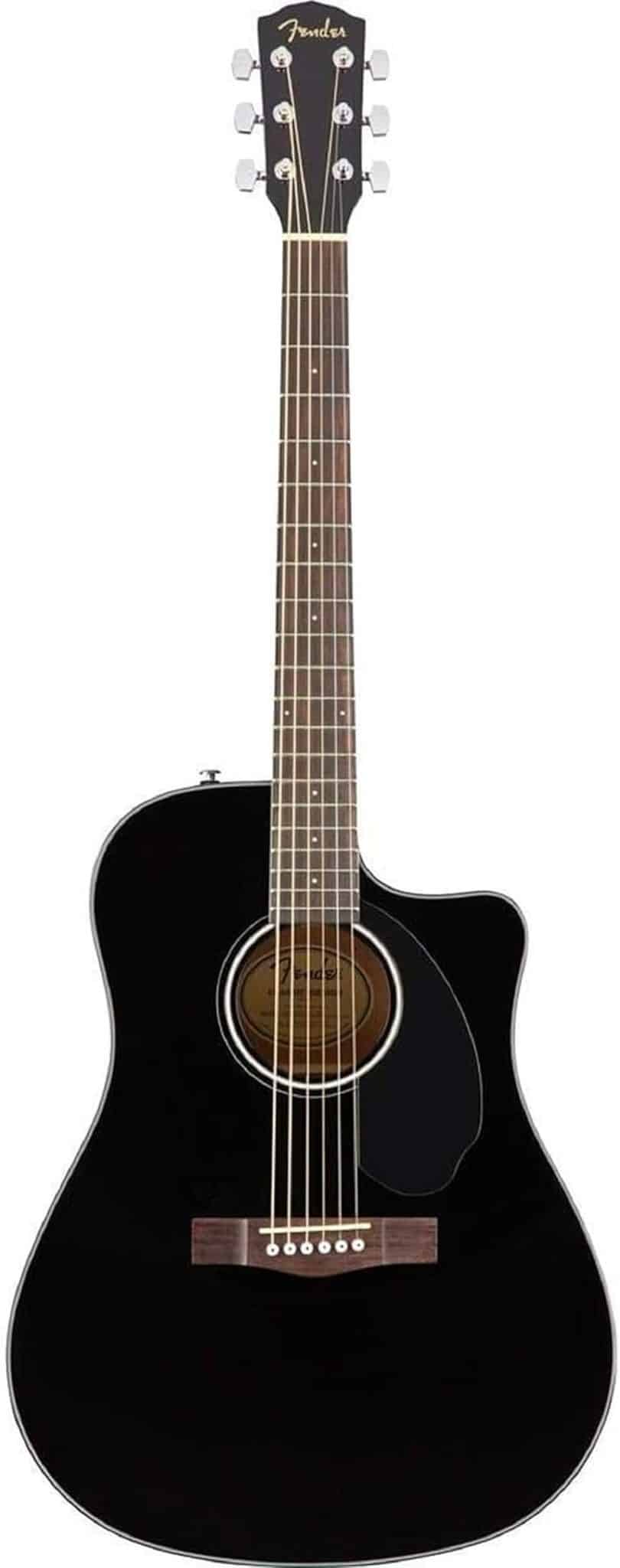Test de la fender CD-60SCE : guitare acoustique électro avec cours virtuels inclus