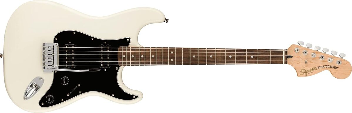 Test de la Fender Squier Affinity Stratocaster HH : une guitare à découvrir