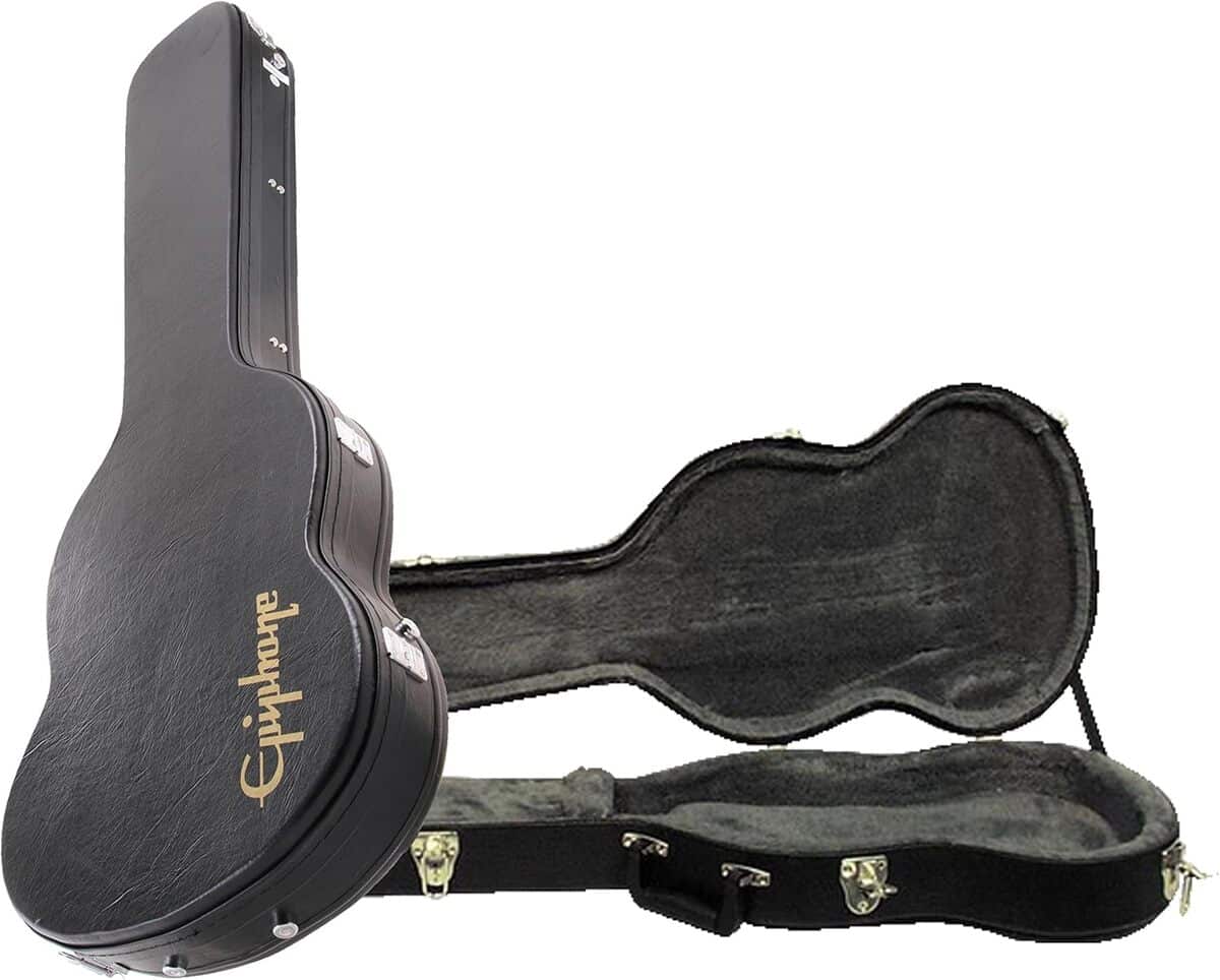 Test de l'étui Epiphone SG pour guitare noir