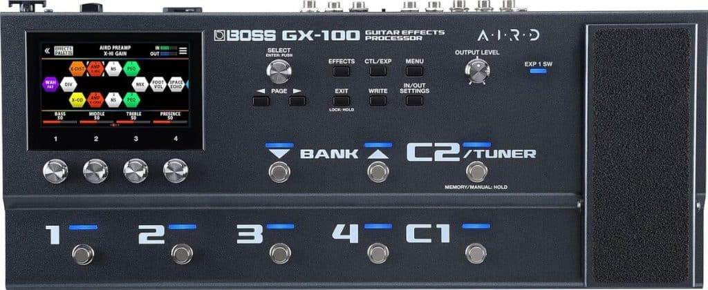 Test du processeur d'effets BOSS GX-100