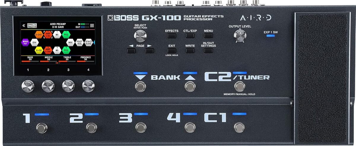 Test du processeur d'effets BOSS GX-100