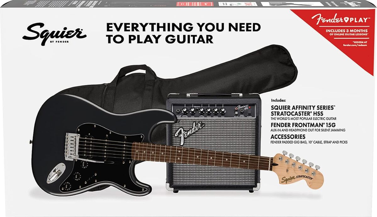 Test du Squier Affinity HSS : un pack guitare électrique complet