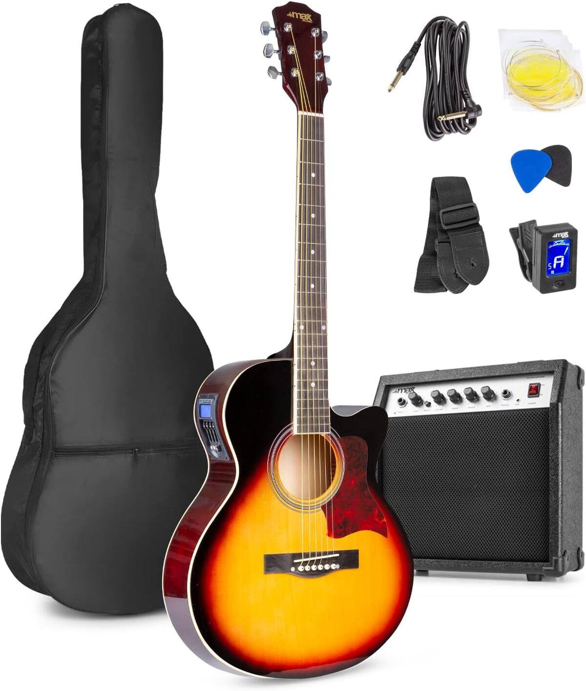 Test guitare Max Showkit : électro-acoustique complète et performante
