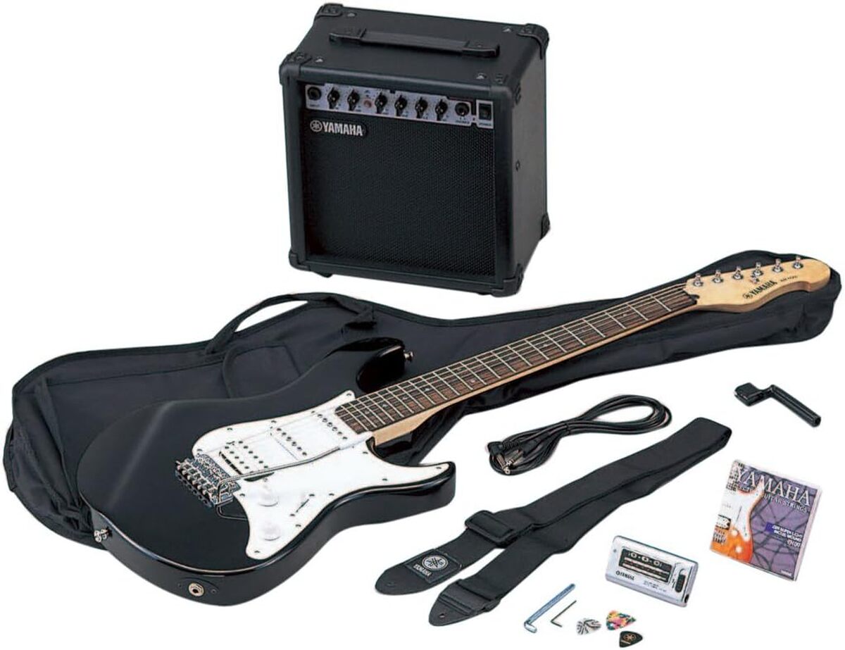 Test : pack guitare électrique Yamah EG112GPIIH noir