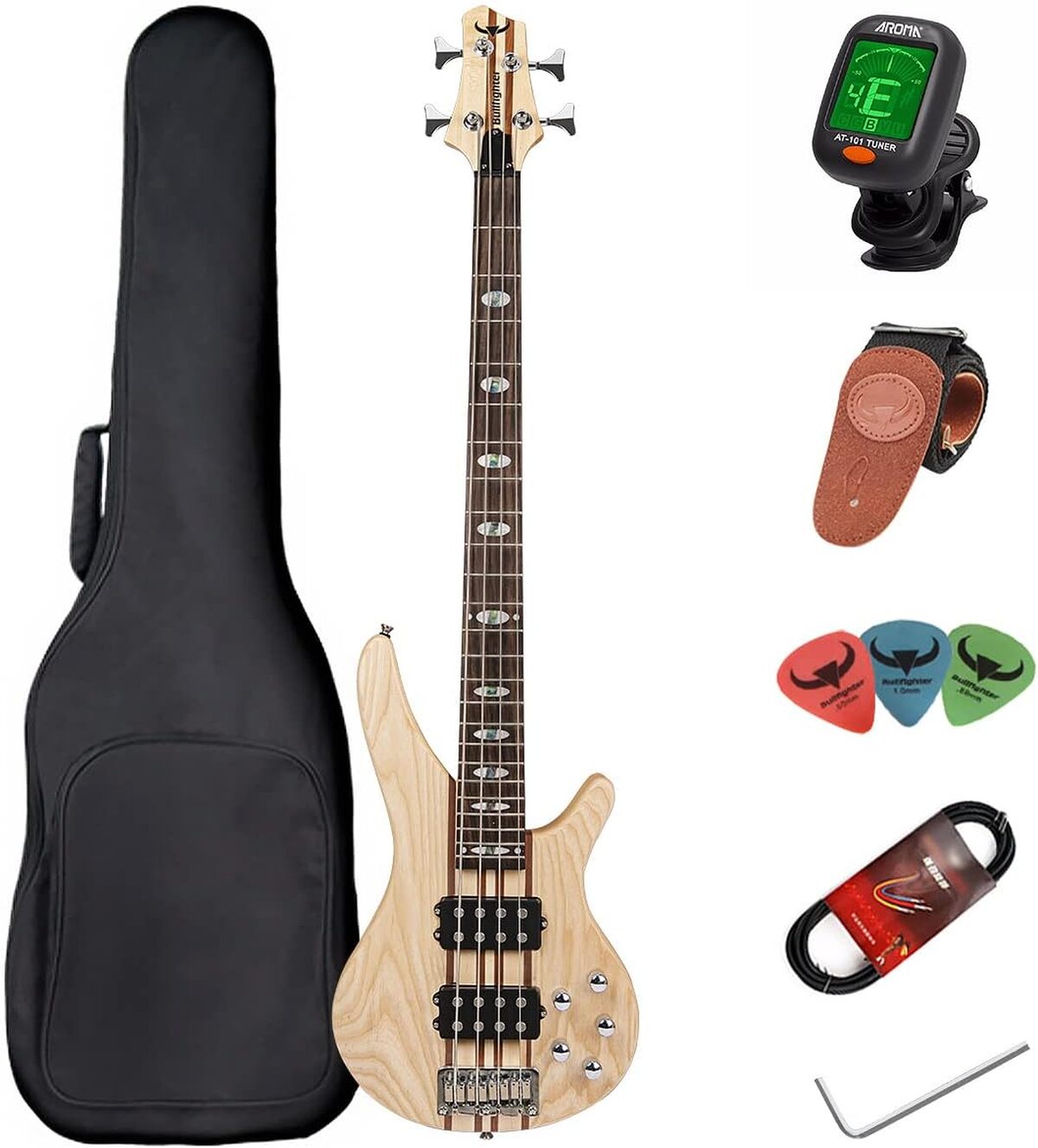Test : basse électrique DB-4S NA pour débutants