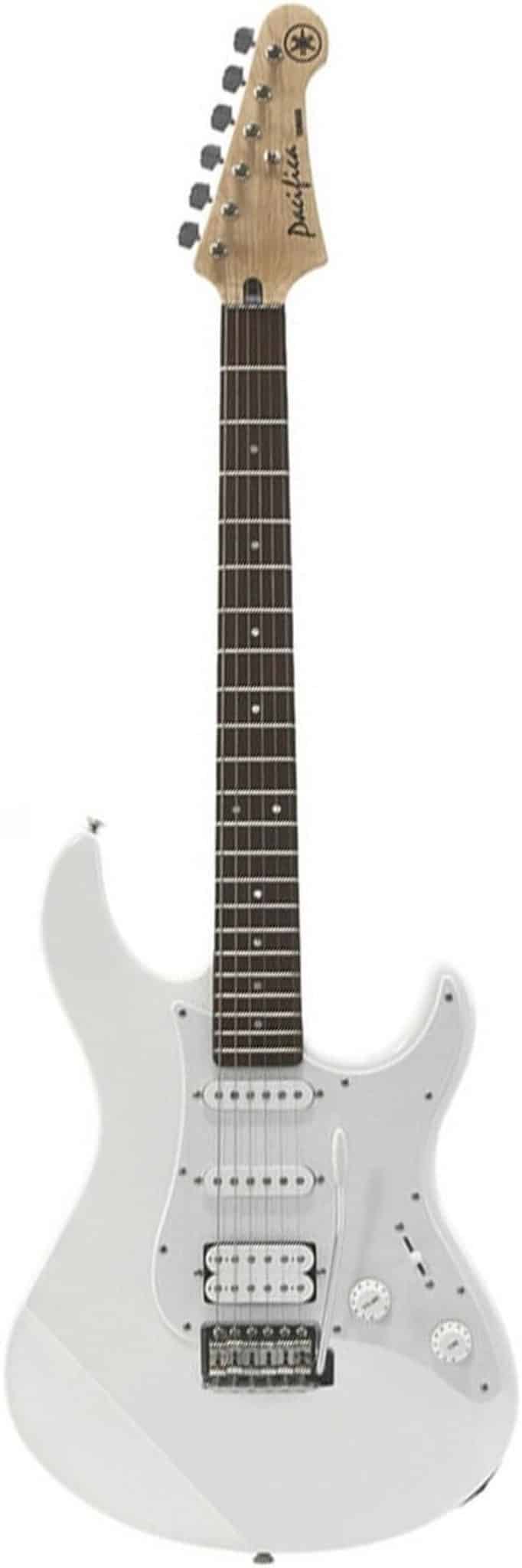 Test de la guitare électrique Yamaha Pacifica 012 White Metallic