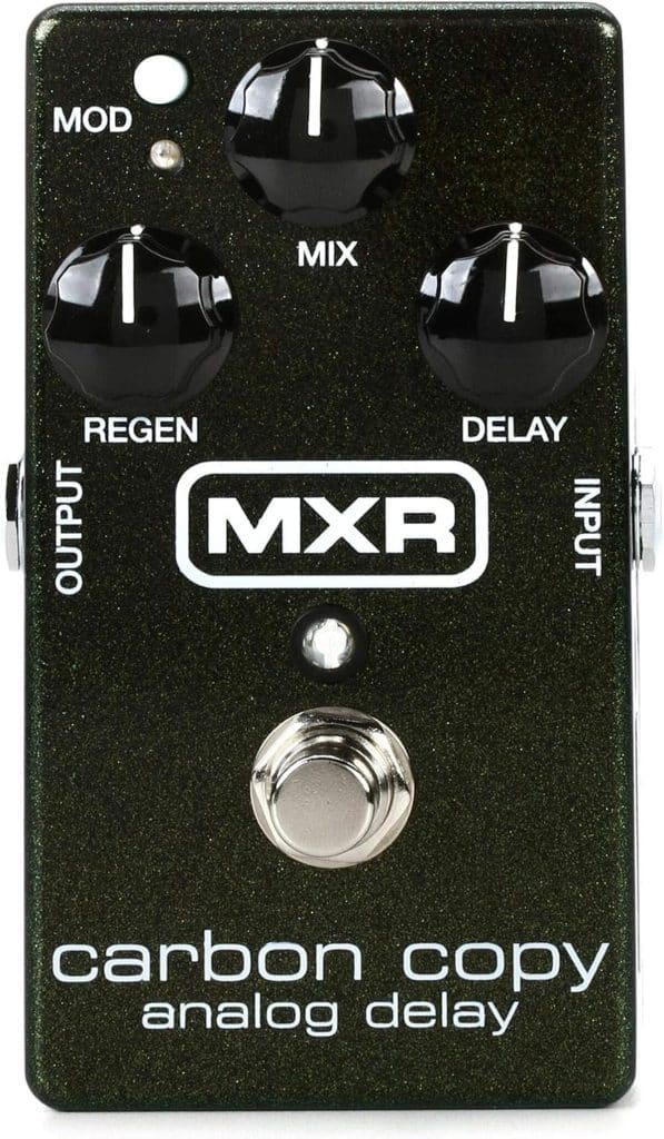 Test de la pédale MXR Carbon Copy Analog Delay