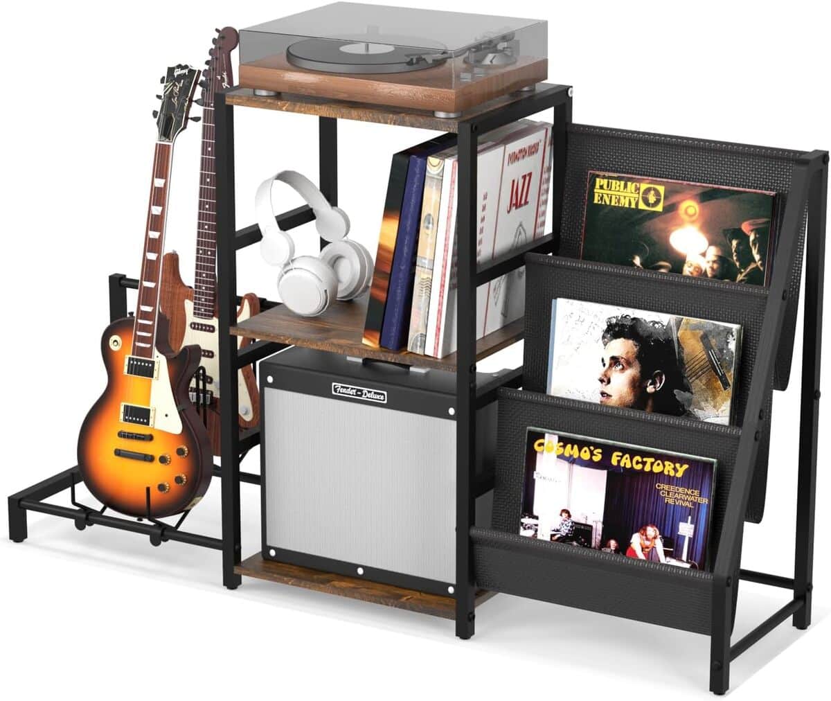 Test du support polyvalent Sephyroth pour guitare et vinyles