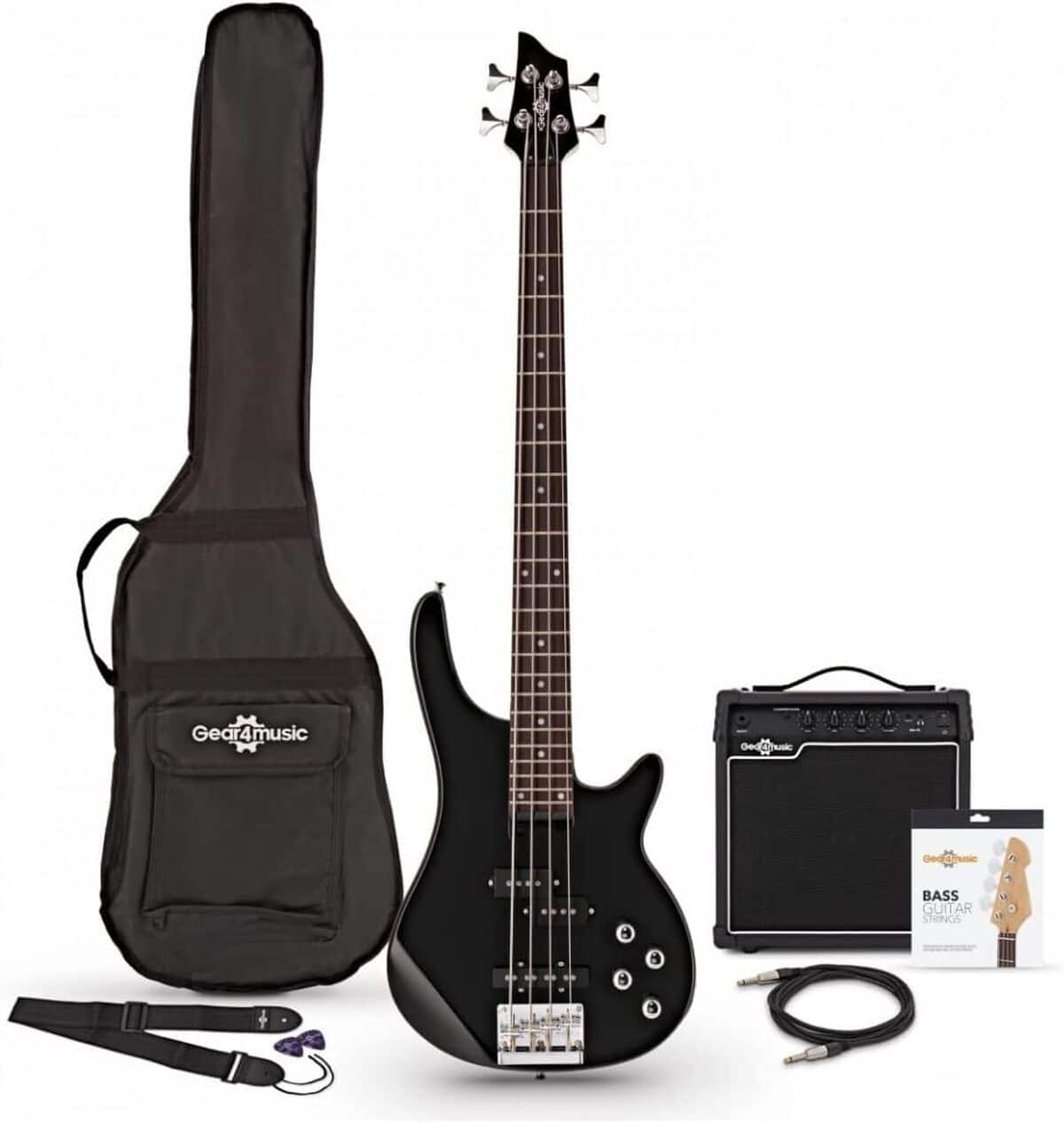 Test : gear4music Chicago basse électrique pack débutant