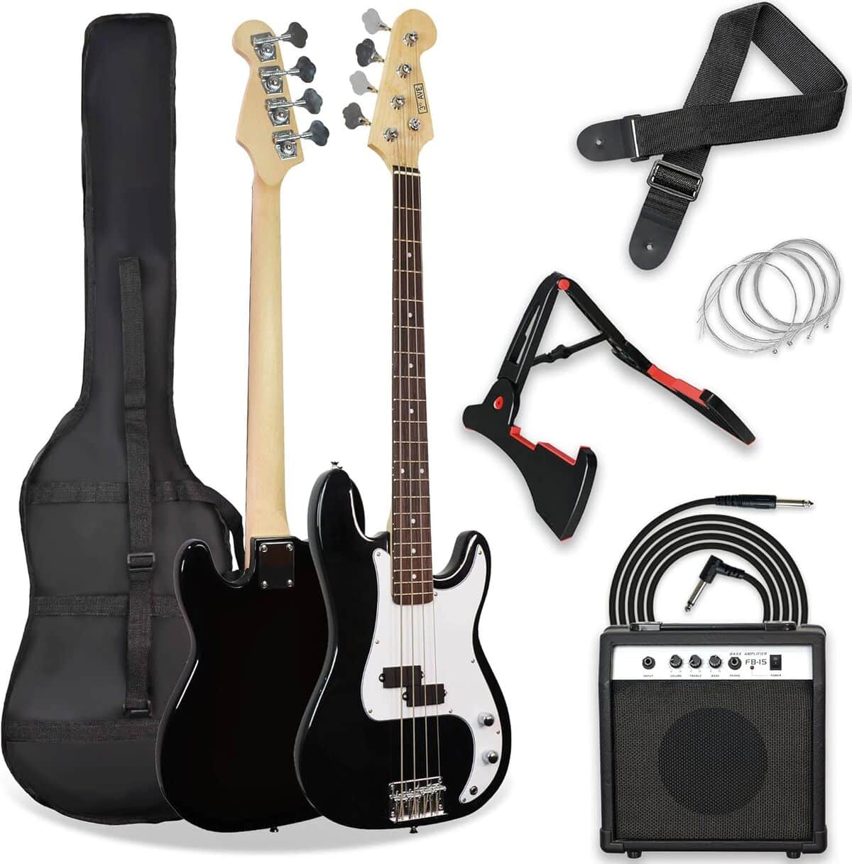 Test : guitare basse électrique 3rd Avenue pack complet pour débutants