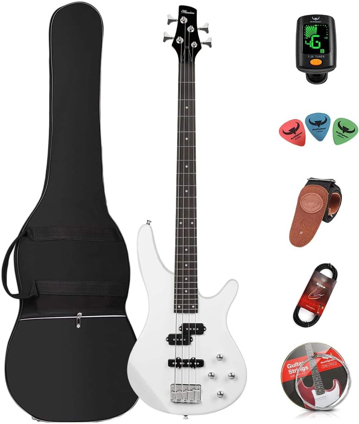 Test : guitare basse électrique 4 cordes P pour débutant